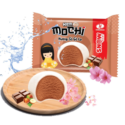 Kem mochi hương socola